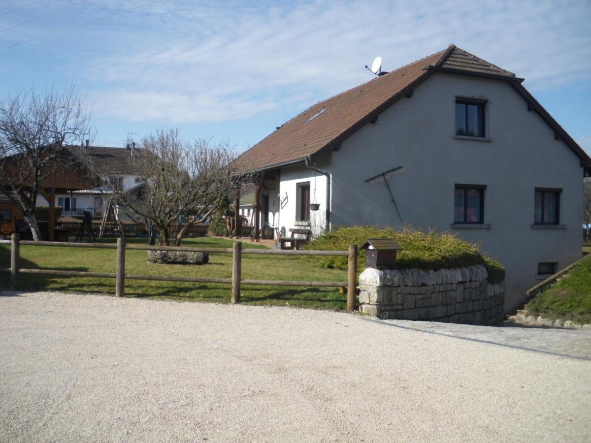 Chambre D'Hotes Des Poisets Crotenay Exteriér fotografie